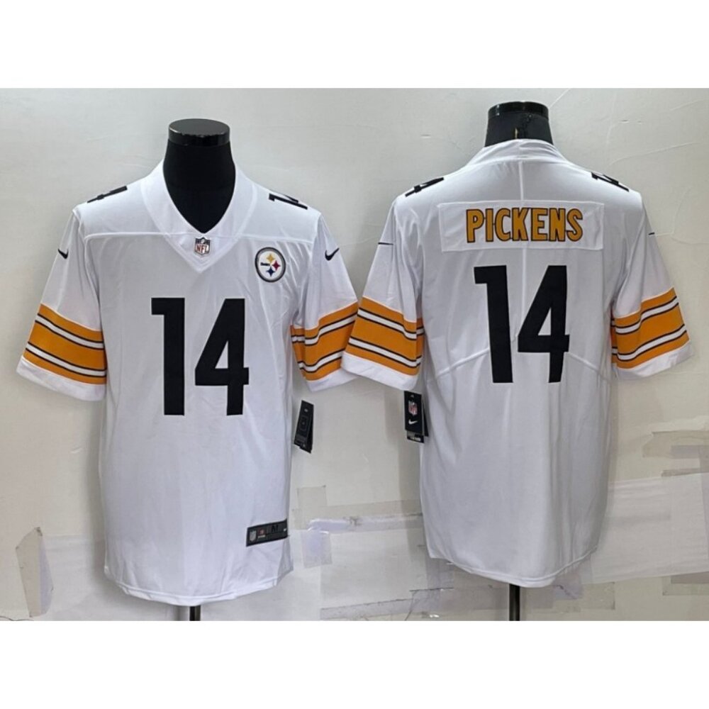 Mens Kids Youths  George Pickens White Vapor  Stitched Jersey